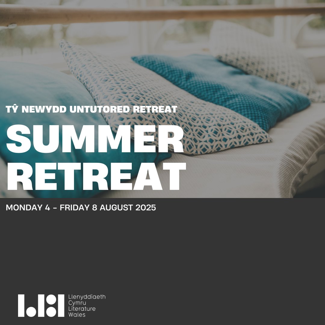 Ty_Newydd's tweet image. Want to #getwriting next summer? ☀️

Our untutored retreats are for you!

✅ Fully catered

✅ Private &amp;amp; communal workspaces

✅ Meet like minded authors

There’s also a cheeky discount available

To find out more visit 👇
tynewydd.wales/course/untutor…