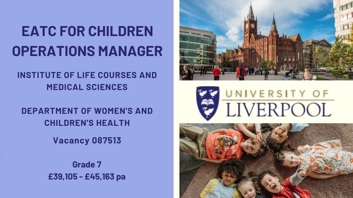 Liverpool University Jobs tweet media