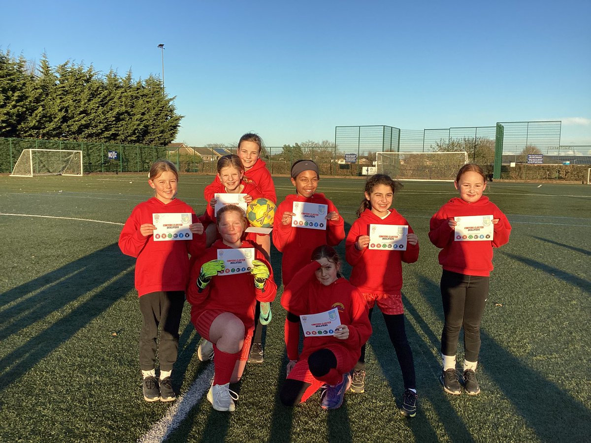ConyersPE (@conyerspe) on Twitter photo We had an amazing afternoon with 12 teams competing in the girls football festival. Congratulations to <a href="/LevendalePri/">Levendale Primary</a> on winning and <a href="/YarmPrimary/">Yarm Primary</a> on qualifying. We were impressed with the talent on show
<a href="/BaderPrimary/">Bader Primary School</a> <a href="/KirklevingtonP/">Kirklevington Primary School</a> <a href="/LayfieldPrimar1/">Layfield Primary School</a> <a href="/InglebyMill/">Ingleby Mill Primary</a> We had an amazing afternoon with 12 teams competing in the girls football festival. Congratulations to <a href="/LevendalePri/">Levendale Primary</a> on winning and <a href="/YarmPrimary/">Yarm Primary</a> on qualifying. We were impressed with the talent on show
<a href="/BaderPrimary/">Bader Primary School</a> <a href="/KirklevingtonP/">Kirklevington Primary School</a> <a href="/LayfieldPrimar1/">Layfield Primary School</a> <a href="/InglebyMill/">Ingleby Mill Primary</a>
