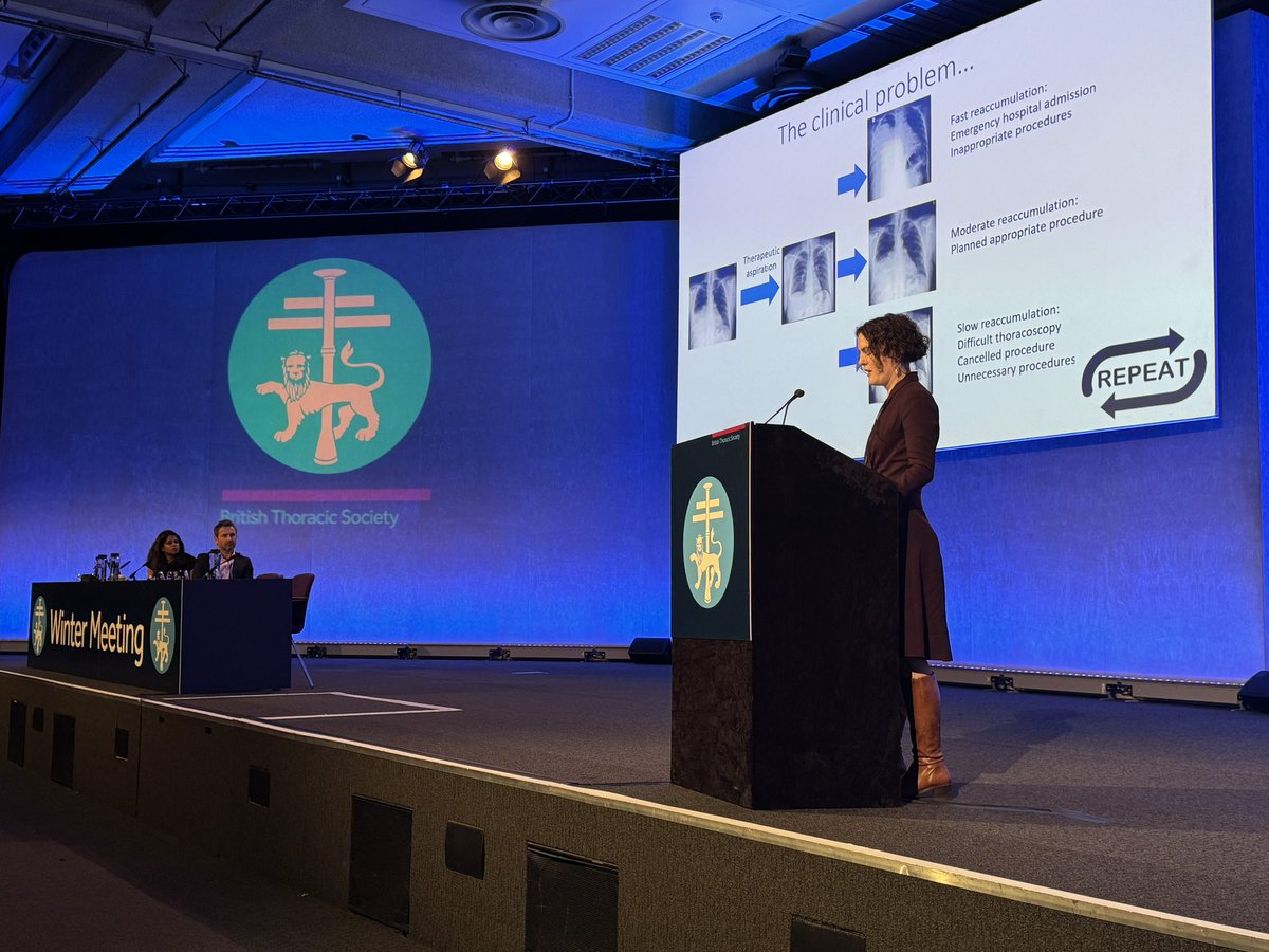 Eihab Bedawi (@eihab_bedawi) on Twitter photo Fascinating data from <a href="/EleanorKMishra/">Eleanor Mishra</a> on pleural fluid drainage and predicting time to next procedure in the REPEAT study #BTSWinter2024 #pleuralisbest Fascinating data from <a href="/EleanorKMishra/">Eleanor Mishra</a> on pleural fluid drainage and predicting time to next procedure in the REPEAT study #BTSWinter2024 #pleuralisbest