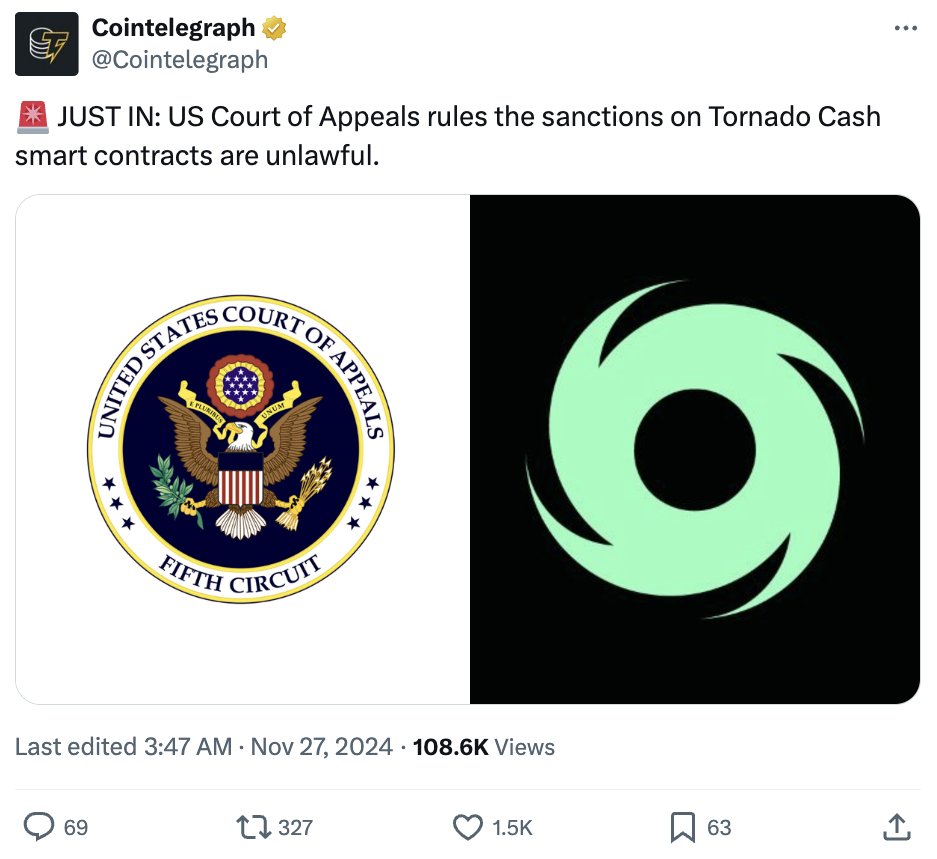 I think privacy projects will start getting a lot of attention now that $TORN has been cleared in court 

Have bet on $IX here. Good tech, bottomed out chart, microcap. Big potential upside