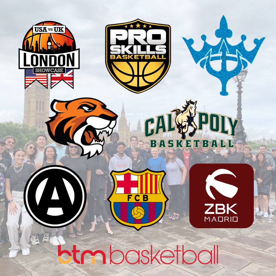 btmbasketball's tweet image. Some of the many US and European programs that we’ve hosted on basketball tours in London, England. We work with college programs, high school teams, youth clubs and more!
#btmbasketball #tours #london