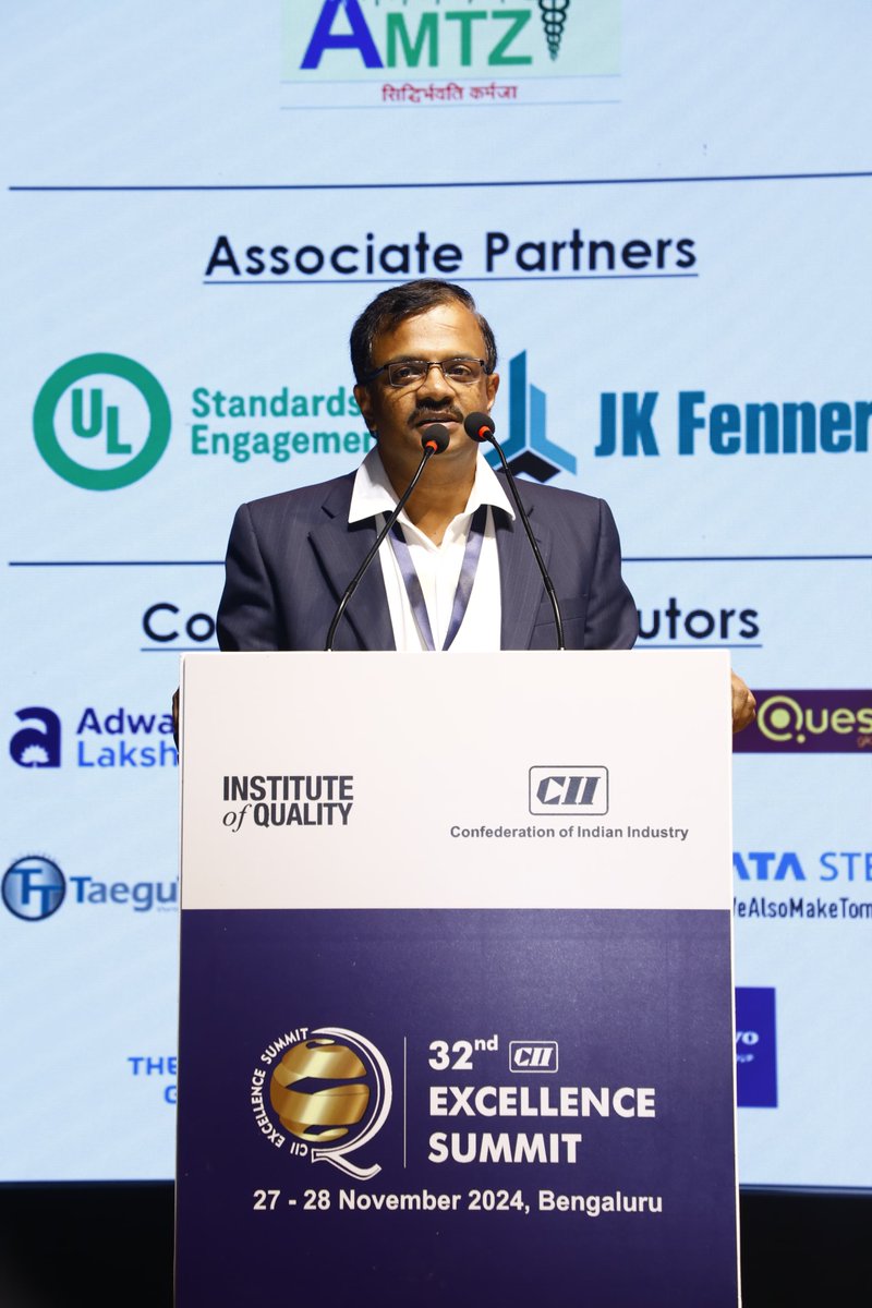 Session Highlights 3 from hashtag#CIIExcellenceSummit2024:
New Age Skilling for Emerging Technologies
#QualityStandards 
#Sustainability 
#FuturistTalent 
#Innovation 
#WorkforceTransformation