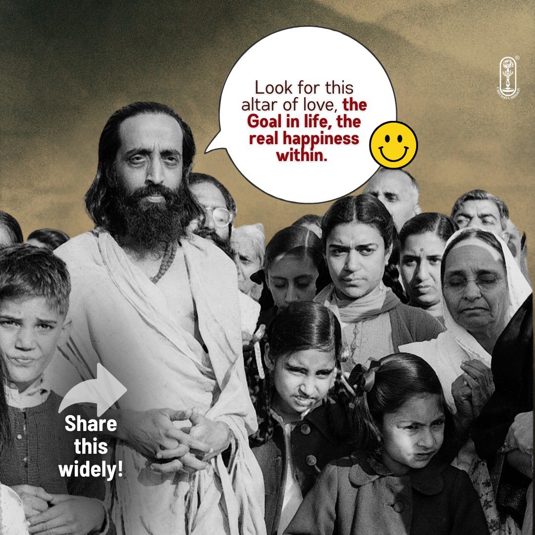 Chinmayananda's tweet image. A devotee asked Gurudev that she been disappointed in her life by everyone on whom she has poured love on. 

#chinmayamission #swamichinmayananda #disappointment #disappointed #breakups #rejection #vrindavankrishna #krishnakrishna