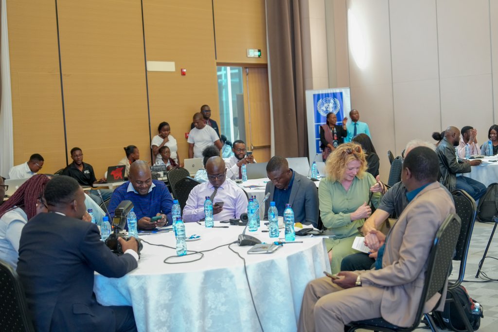 wakiaga's tweet photo. The ball is rolling on the highly anticipated Zambia Electoral Stakeholders Conference in Lusaka! #ZESC2024 tackles 🔑topics like inclusion, campaign financing &amp; electoral malpractice

Wishing attendees fruitful deliberations — together, we are strengthening our democratic future https://t.co/RQ3gwfThFN