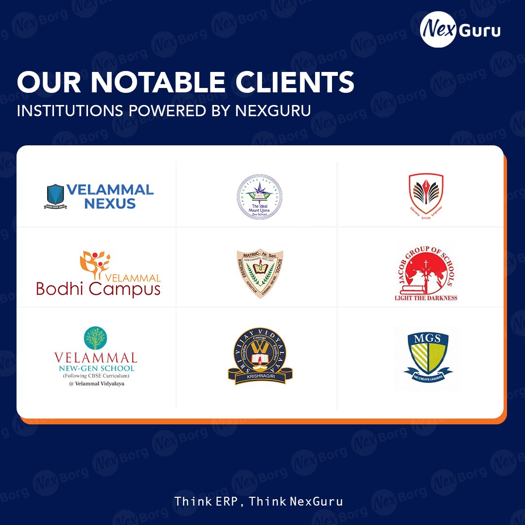 NexBorg's tweet photo. Institutions Powered by NexGuru 🚀
#NexGuru #NexAtPay #NexBorg https://t.co/GlFOlomQgu
