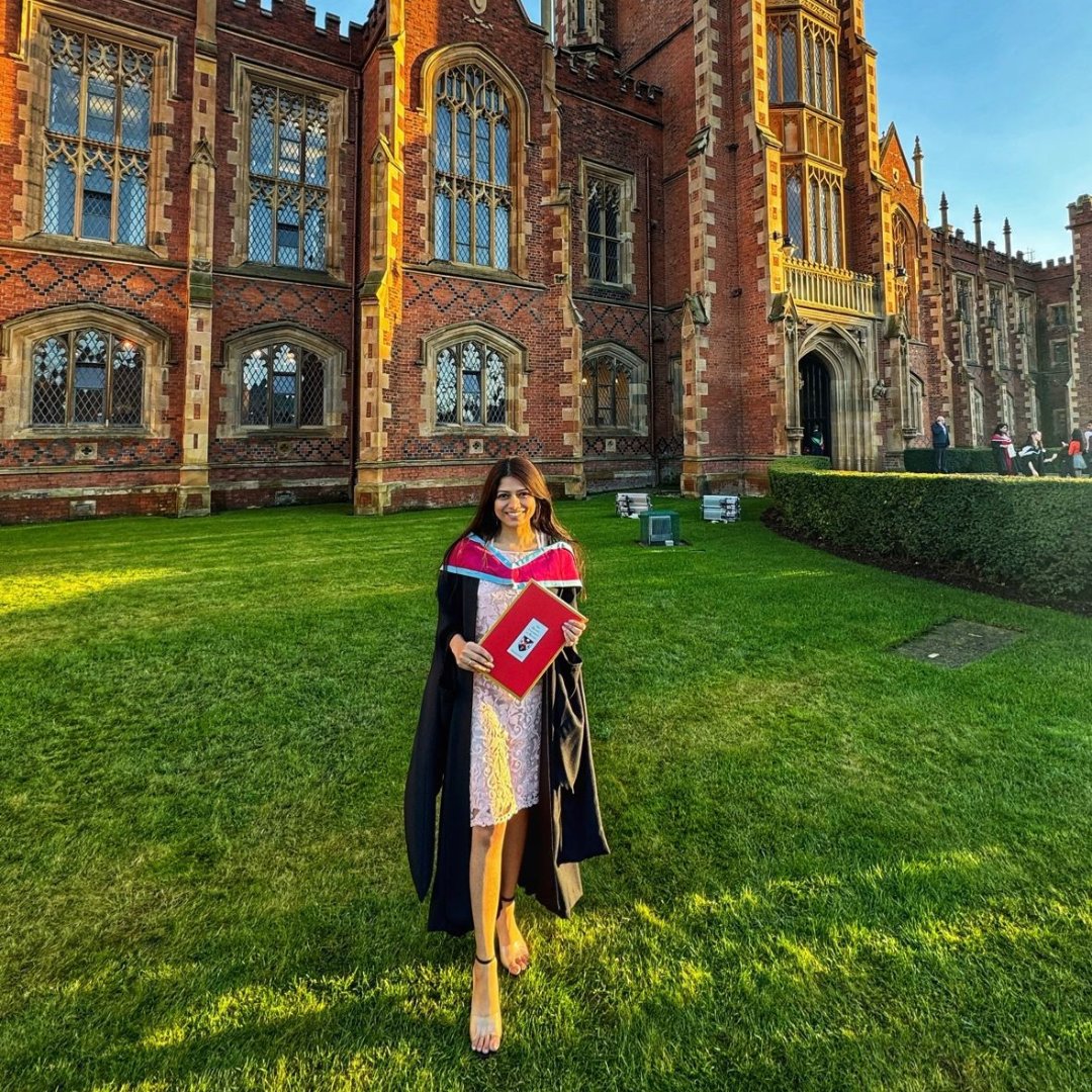 🎓 Pooja's Revolutionary Journey

"The unique fusion of CPM and BIM at Queen's was a game-changer for me," Pooja shares with enthusiasm. Her journey proves that with passion and determination, women can excel and lead in construction.

Read more 👉 go.qub.ac.uk/blkbc