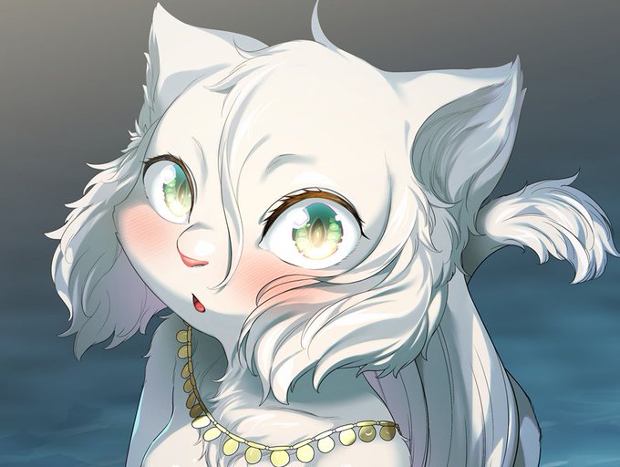 【イラスト】恋猫の天啓/んめ|あの作者のケモエロ漫画が読みたいプロジェクト|https://t.co/YA9GpLhuDW 