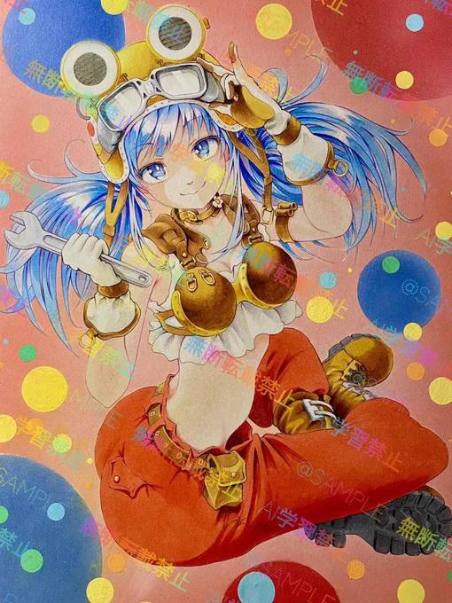 OCちゃん進捗もう少し線を強調しないとね。。。 
