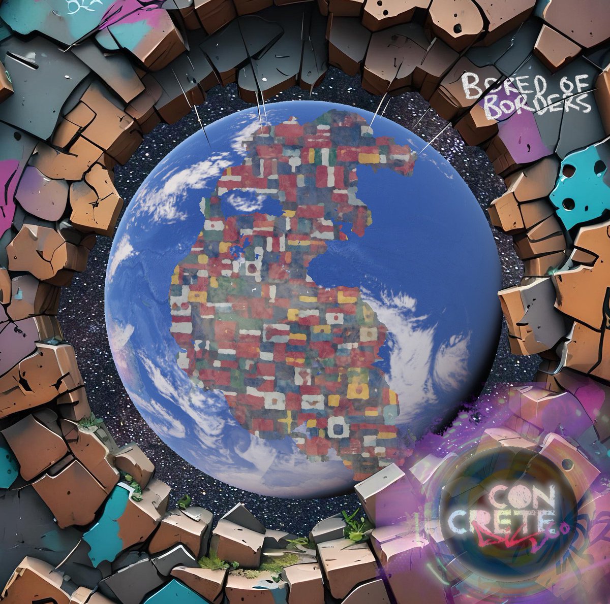 Excited to share this one with you. Bored of Borders - a banger about toxic patriotism 🤣 with Jonny flexing his new trumpet skils distrokid.com/hyperfollow/co… #newmusic #electronicmusic #trumpet