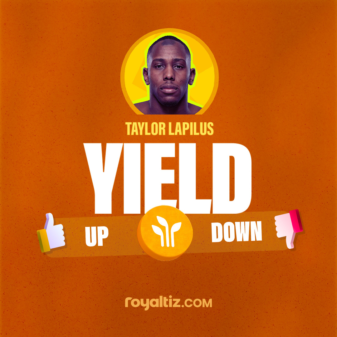 Gagnez 1 ROY de Taylor Lapilus !      

Pensez-vous que le rendement de Lapilus va 🔼 ou 🔽 ce mois-ci ?     

Répondez 🔼 pour une HAUSSE ou 🔽 pour une BAISSE et partagez ce post   

Résultat le 30/11/24. 

Les gagnants recevront leur ROY par DM.
Offre valable pour les 25