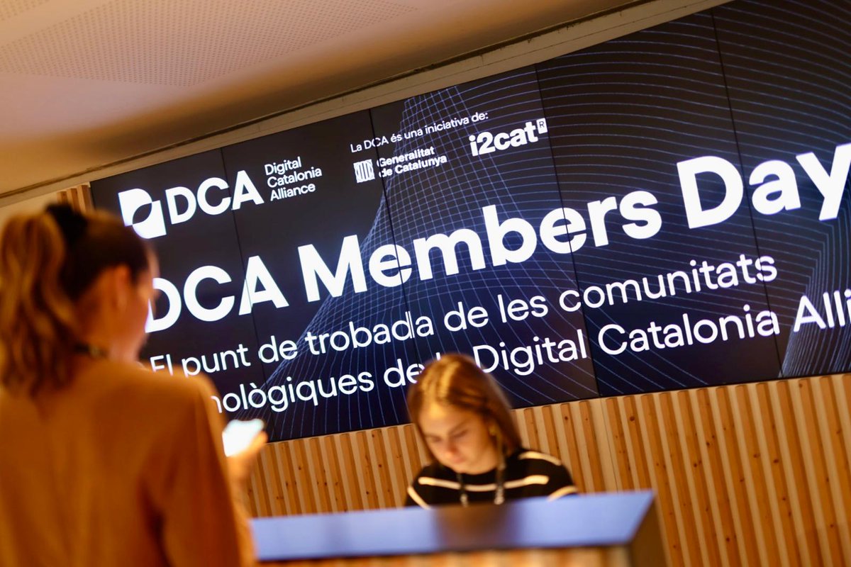 neoticasolution's tweet image. Recientemente, hemos participado en la #DCAMembersDay, espacio de encuentro entre todas las comunidades tecnológicas de la Digital Catalonia Alliance (#DCA). Una iniciativa de la Generalitat de Catalunya y i2CAT neotica.net/ferias-y-congr…