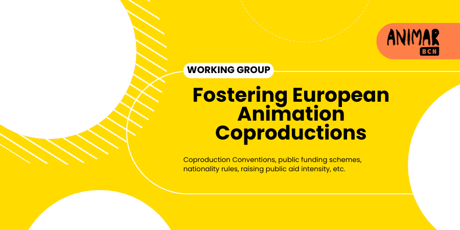 Animar_BCN's tweet photo. How can we better promote European #animation co-productions? 💭This #AnimarBCN working group explores public funding, tax incentives, and cross-border collaboration. Moderators: @trailaalex & @ivagenjo.
#Animation #EuropeanAnimation https://t.co/IUvMXOuVa8