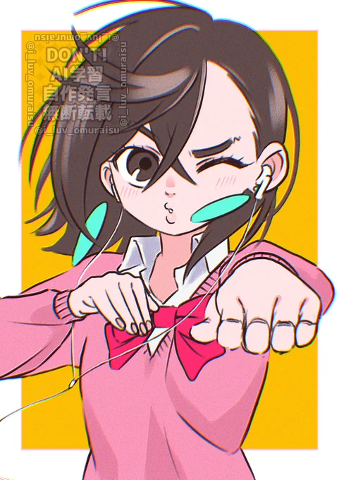 桃ちゃん描くの楽しい 