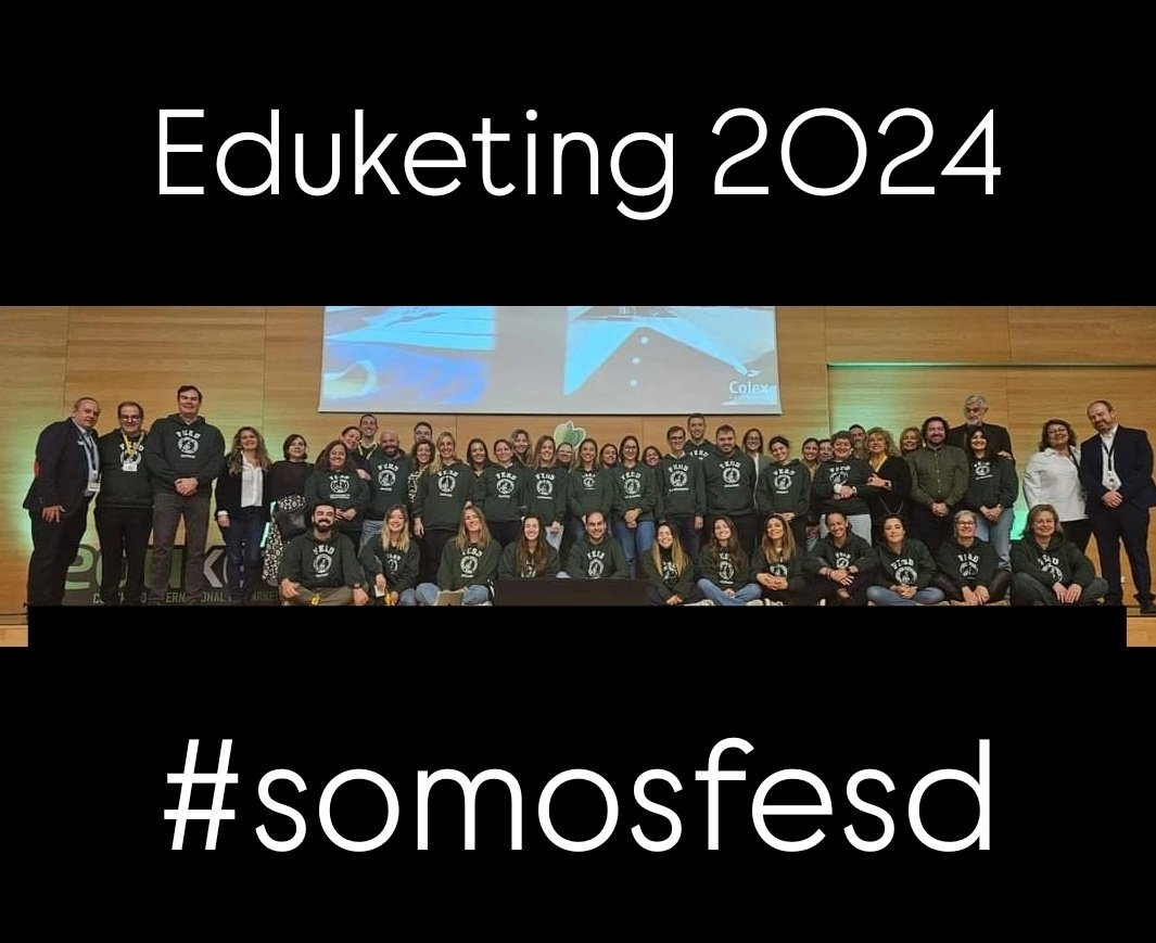 JerezFesd's tweet photo. Aprender a mejorar nuestro producto educativo, mejorar nuestra atención a las familias y poner en valor nuestro proyecto FESD, es para nosotros una prioridad. Por eso hemos participado en el XIV Congreso Nacional de Marketing Educativo.
#somosfesd #eduketing https://t.co/FZTbQmqksS