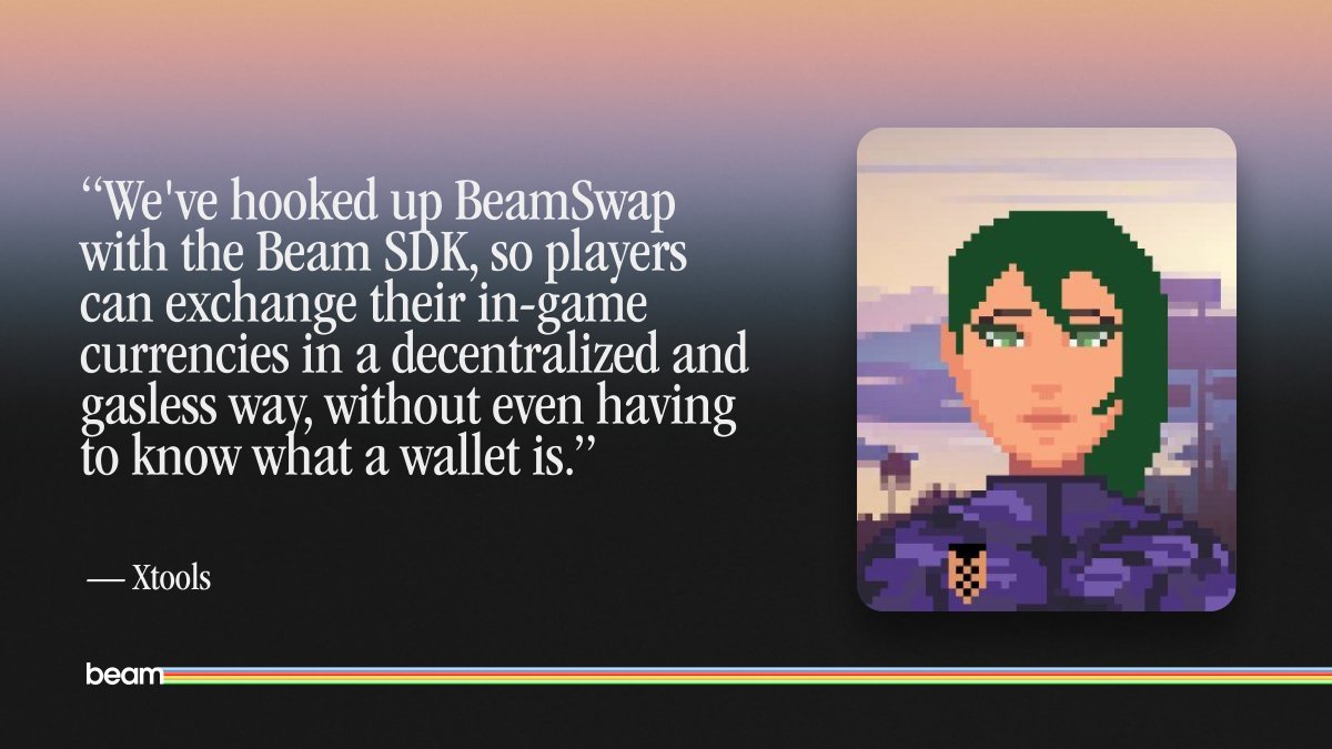 Beam tweet media