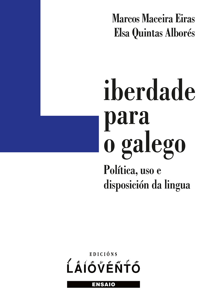 Lembrade que hoxe 27 de novembro <a href="/maceiragz/">Marcos Maceira Eiras 🛰</a> e <a href="/elsa_quintas/">Elsa Quintas Alborés</a> presentan o seu libro LIBERDADE PARA O GALEGO, publicado por #Laiovento, no marco do Vello Cárcere de Lugo, ás 19:30. Que aínda non o tedes? Alí estará tamén a <a href="/LibreriaTrama/">Librería Trama</a> con exemplares ao voso dispor