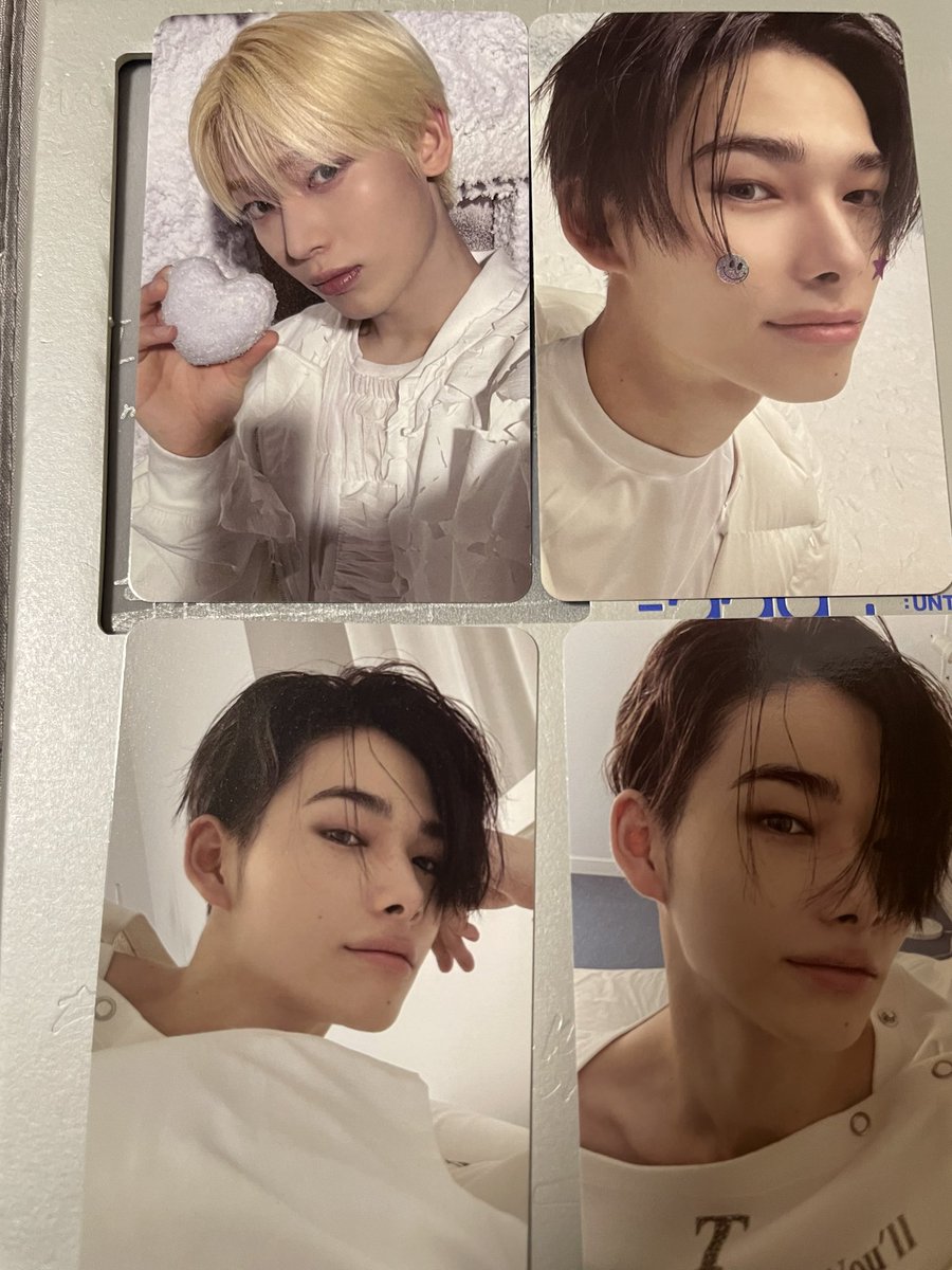 napmdw's tweet photo. ENHYPEN ROMANCE:UNTOLD -day dream- トレカ　交換

譲　ソヌ　ニキ

求　ソンフン

dm、リプお願いいたします🙇‍♀️
#enhypenトレカ交換  #enhypen譲 https://t.co/ibK9WmeDDe