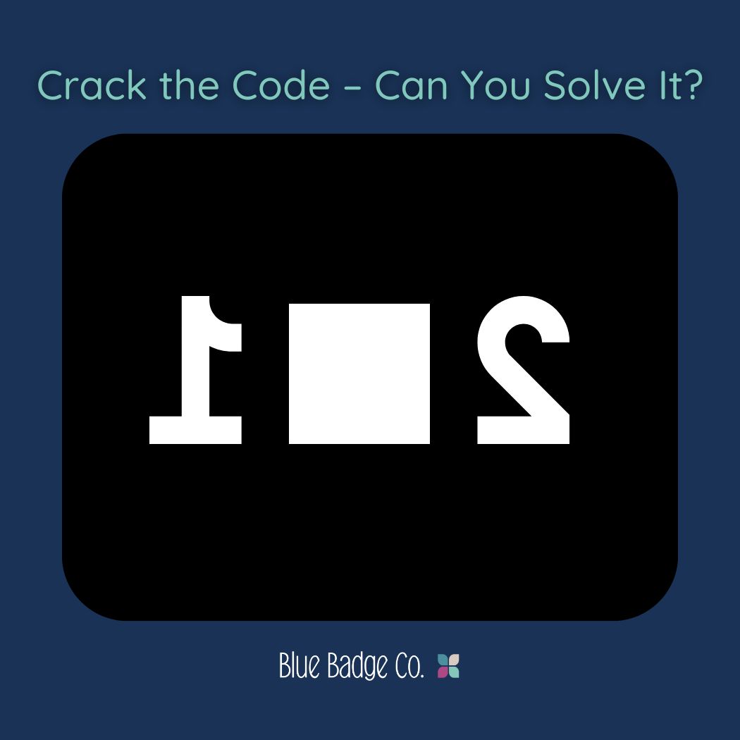 Rebus Puzzle Time! 🧩

Can you crack the code? 🤔 

Here’s a fun puzzle for you to solve. Take a look at the picture below and drop your answer in the comments! 

Ready, set, go!

What’s the answer? 

bluebadgecompany.co.uk/.../crack-the-…...
#rebuspuzzle #PuzzleTime #brainteasers #solveit