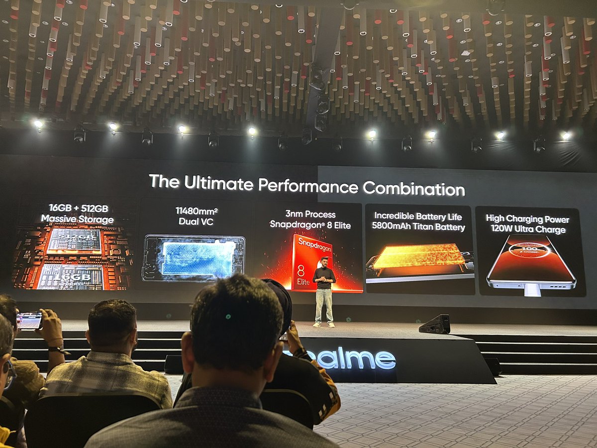 DipankarD's tweet photo. realme GT 7Pro 
The Most Powerful Smartphone in the World 

@realmeIndia @realmeCommunity @realmeCreators #realmeGT7Pro #ExploredTheUnexplored #DarkHorseofAIs https://t.co/2TJLmOHtRX