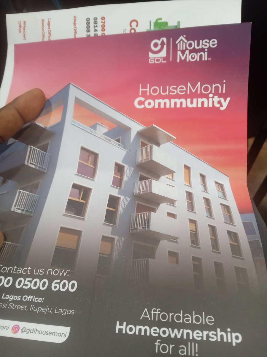 Met this guys <a href="/gdlhousemoni/">House Moni</a>. Some innovation and tech is springing up. I can't wait to see something distuptive happen in housing.
