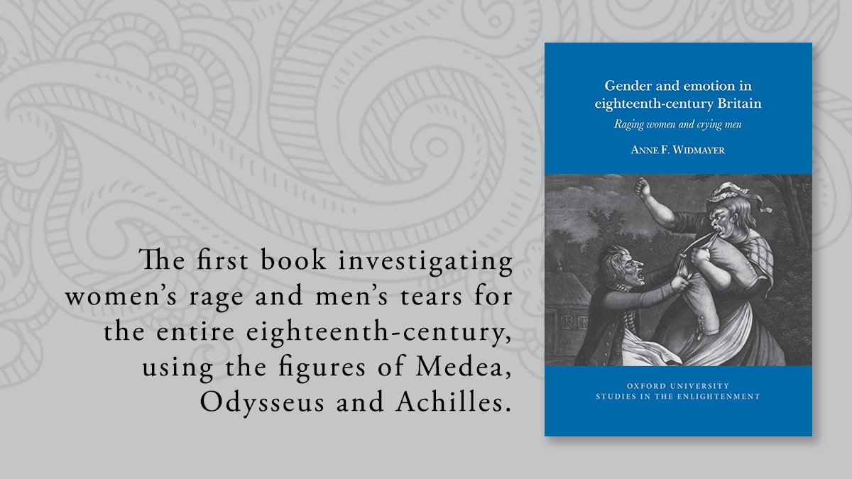 Now available: Gender and emotion in eighteenth-century Britain by Anne F. Widmayer offers an exciting new perspective upon emotional displays being linked to theatrical performances during the eighteenth century. Find out more: bit.ly/3AFRvp8 #c18th