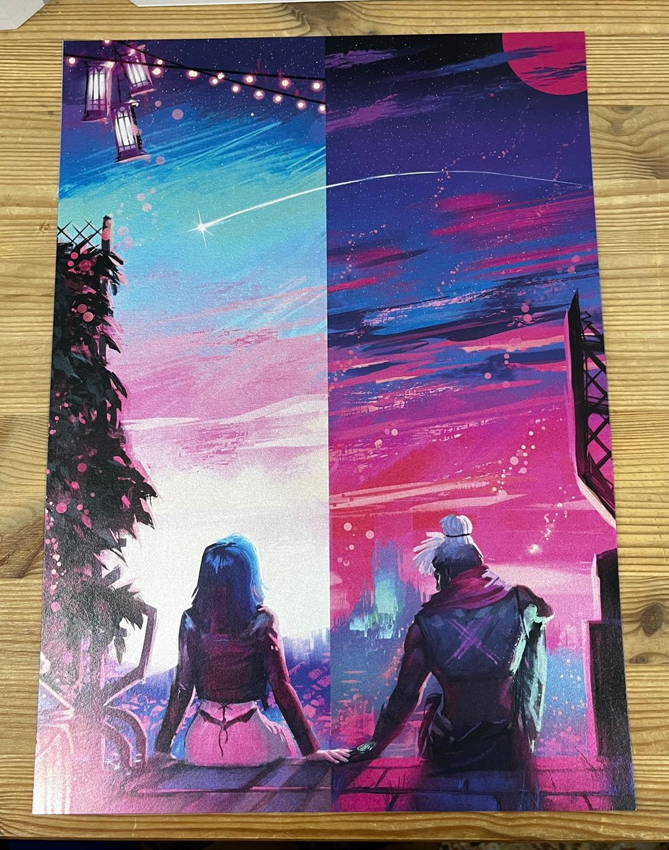 Sonia_MS_'s tweet image. First printing! 💜💙
