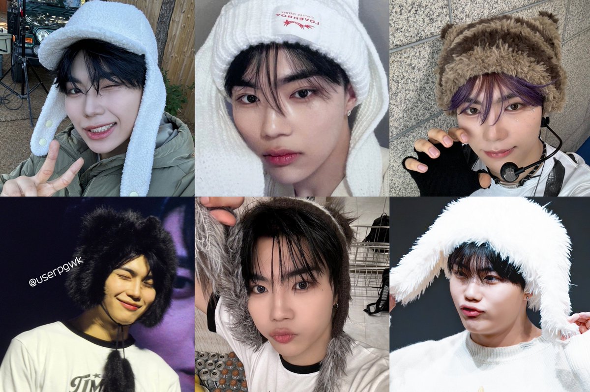 nootwookay's tweet photo. someone give him all the cutest hats in the world https://t.co/1x4m6kmlIi