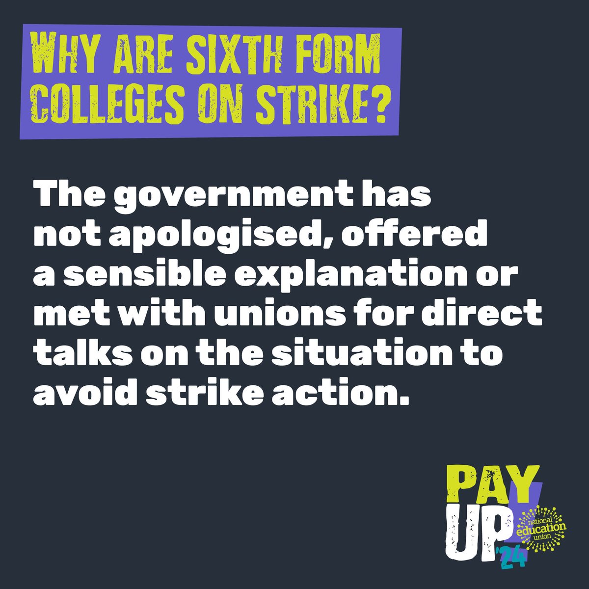 National Education Union tweet media