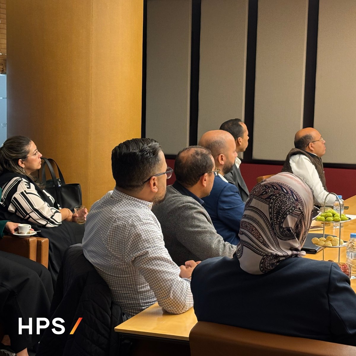 HPS_worldwide's tweet photo. We were delighted to welcome MBA students from UIR Rabat Business School to our HQ in Casablanca!
Aziz Horani, Deputy Managing Director of Corporate Services, shared insights about HPS &amp; the digital payment sector. Thank you to the students &amp; organizers for this enriching visit! https://t.co/YwHPL4NdMO