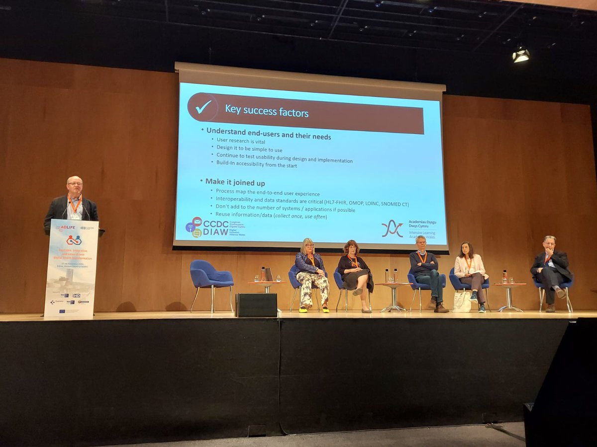 i~HD (@ihd_healthdata) on Twitter photo @DipakKalra @adlife_project Kicking off the second session on the essential ingredients for adoption and benefits, Prof. <a href="/hamish_laing/">Hamish Laing</a> provides an overview of concrete recommendations user acceptance. @DipakKalra @adlife_project Kicking off the second session on the essential ingredients for adoption and benefits, Prof. <a href="/hamish_laing/">Hamish Laing</a> provides an overview of concrete recommendations user acceptance.