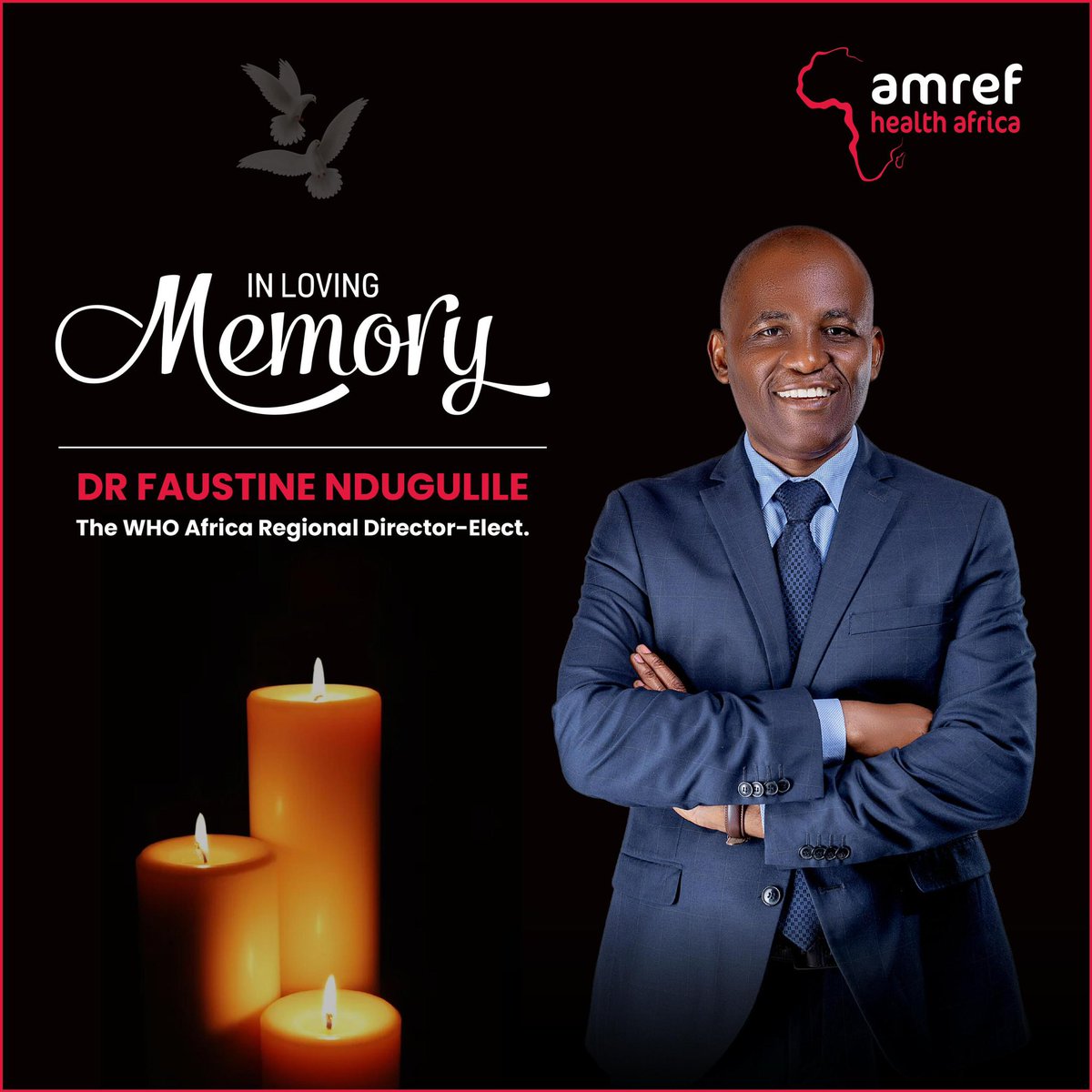 We are deeply saddened by the untimely passing of Dr Faustine Ndugulile, @who_africa Regional Director-Elect. As a  visionary leader, Dr Ndugulile dedicated his life to building a healthier, stronger future for all.

His remarkable contributions to public health and his