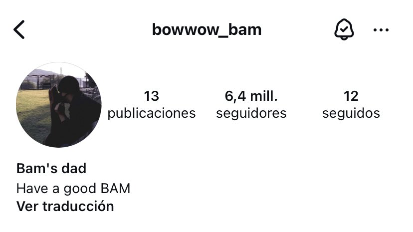 RiseOnBangtanAr's tweet image. 📸 &amp;gt;&amp;gt; #JUNGKOOK modificó la foto de perfil de bowwow_bam en Instagram. 

#BTS #방탄소년단 @BTS_twt @bts_bighit