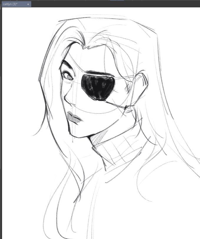baetuukki's tweet photo. caitlyn wip
#Arcane https://t.co/E7wMMYcSbM