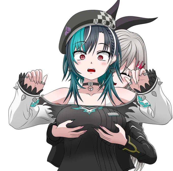 あずちの6周年でしたね!りりーかのイラストは本戦配信のインターバルに載せてもらえました!ちはちゃんのイラストは今年一番の伸びでした!ありがとうございました! #今月描いたイラストを晒そう 