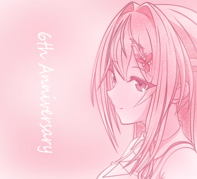 あずちの6周年でしたね!りりーかのイラストは本戦配信のインターバルに載せてもらえました!ちはちゃんのイラストは今年一番の伸びでした!ありがとうございました! #今月描いたイラストを晒そう 