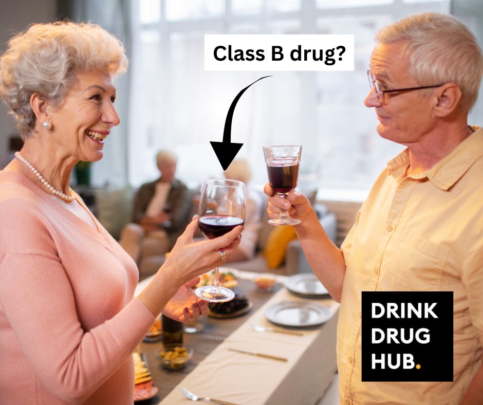 "If alcohol were invented today, it would probably be a Class B drug." Watch this clip to find out why as Ross Kemp interviews Professor David Nutt, available at Drink Drug Hub.
drinkdrughub.co.uk/?s=class+B+drug