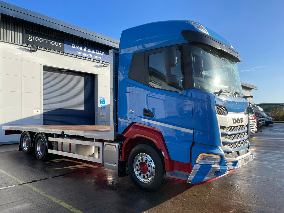 GreenhousComme's tweet photo. 🚚 New Truck Delivery! 🚚

Ray Horton have recently taken delivery of their New Generation XF FAS 530.

This vehicle was supplied by Salesman Graham Waters

#DAF #DAFtrucks #trucks #newgeneration #xf #truck https://t.co/uSJA7HHOT2