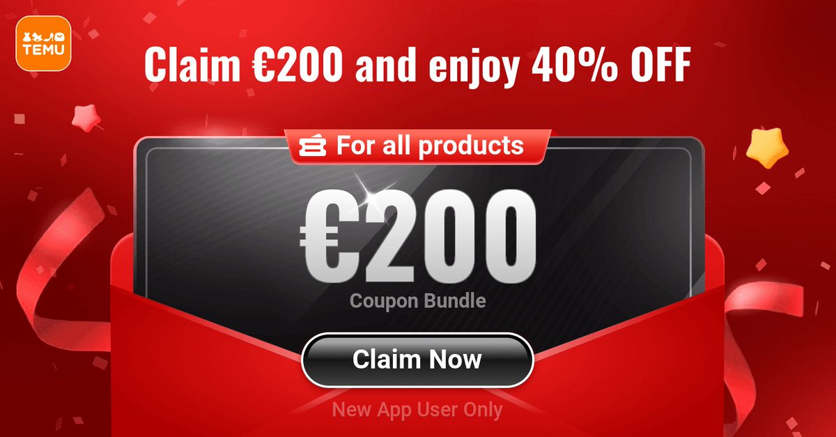 personalmodel's tweet image. ⭐️Click the link temu.to/k/esjfsn0o0ga to get 💰€200 coupon bundle !! Directly get 💰€200 in Temu app here: app.temu.com/m/mhmkq334wao
Another surprise for you! Click temu.to/k/eyixmb43wtu to earn with me together🤝!