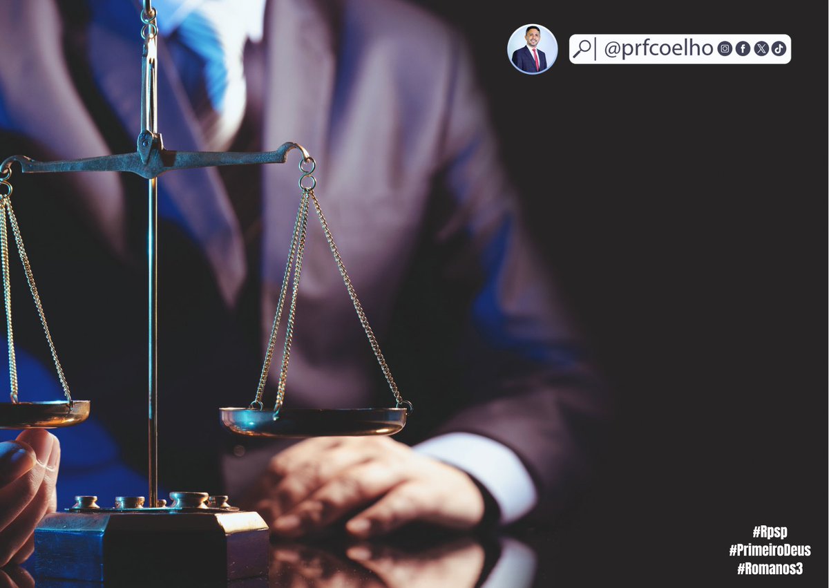 Em Romanos 3, Paulo aborda questões profundas sobre JUSTIÇA , PECADO e REDENÇÃO. Este capítulo nos desafia a compreender a UNIVERSALIDADE do PECADO e a magnífica JUSTIÇA DE DEUS, que é acessível a todos por meio da FÉ em JESUS CRISTO. #rpsp #PrimeiroDeus #Biblia #JesusCristo