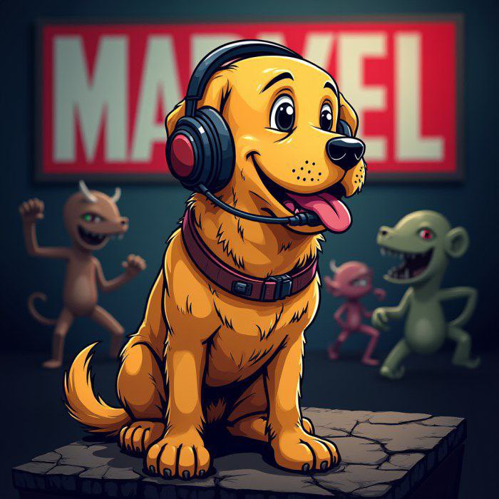 #MARSHALL ‘s officially in superhero mode! Saving the day, one bark at a time. Who's teaming up with this legend?