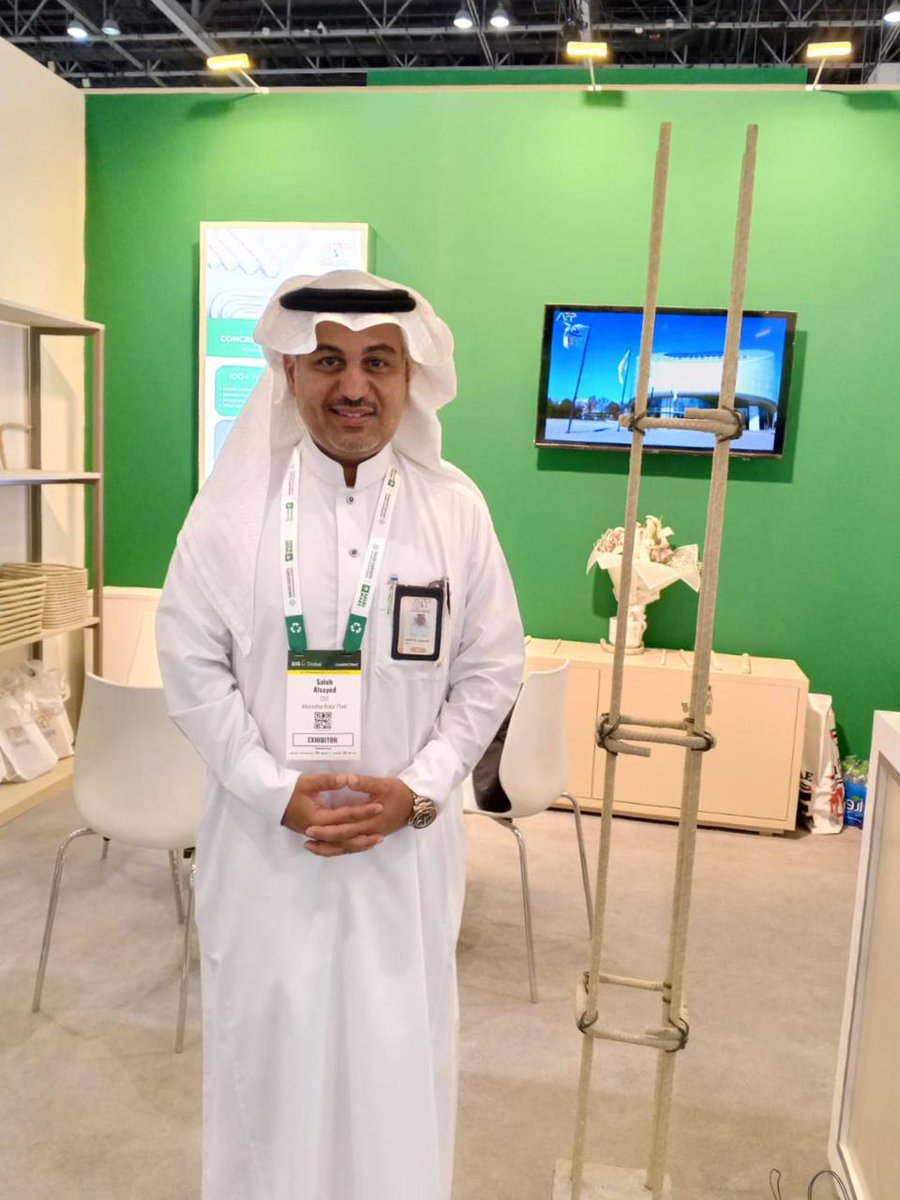 arp_plant's tweet photo. سعودي بكل فخر!

تحت مظلة #صناعة_سعودية ، الشريك الاستراتيجي في معرض #الخمسة_الكبار الذي يُقام في مدينة دبي بدولة الإمارات العربية المتحدة، تعتز شركة قضبان بديلة للصناعة بمشاركتها في هذا الحدث البارز ضمن جناح #صناعة_سعودية 

#Big5Global https://t.co/PHDEn9F2Dy