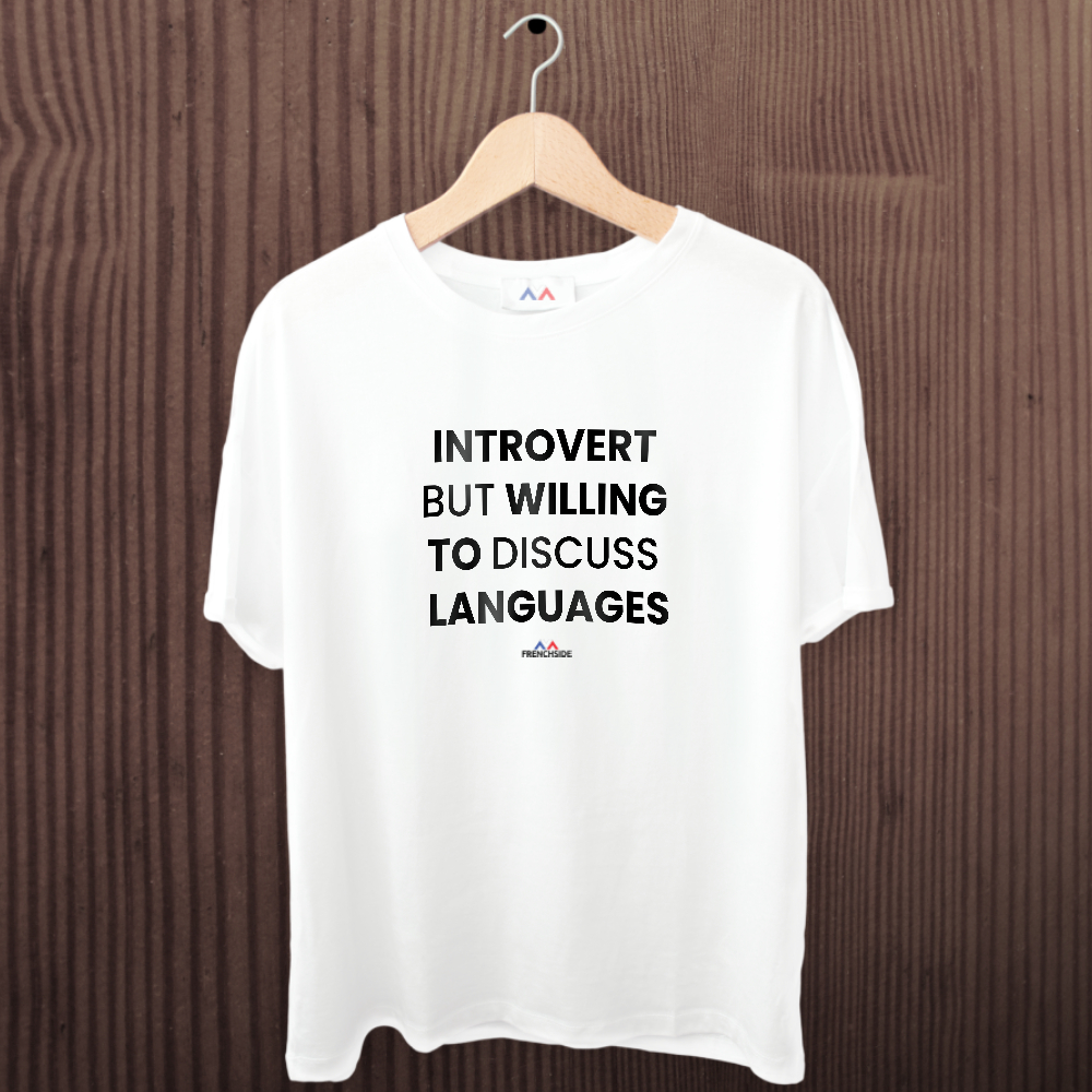 FrenchSideza's tweet image. The perfect shirt doesn&apos;t e...

#introvert #introvertmemes #introvertproblems #introvertlife #introvertstruggles #languagememes #englishlanguage #studylanguages #german #enlgish #germanlanguage #swedish