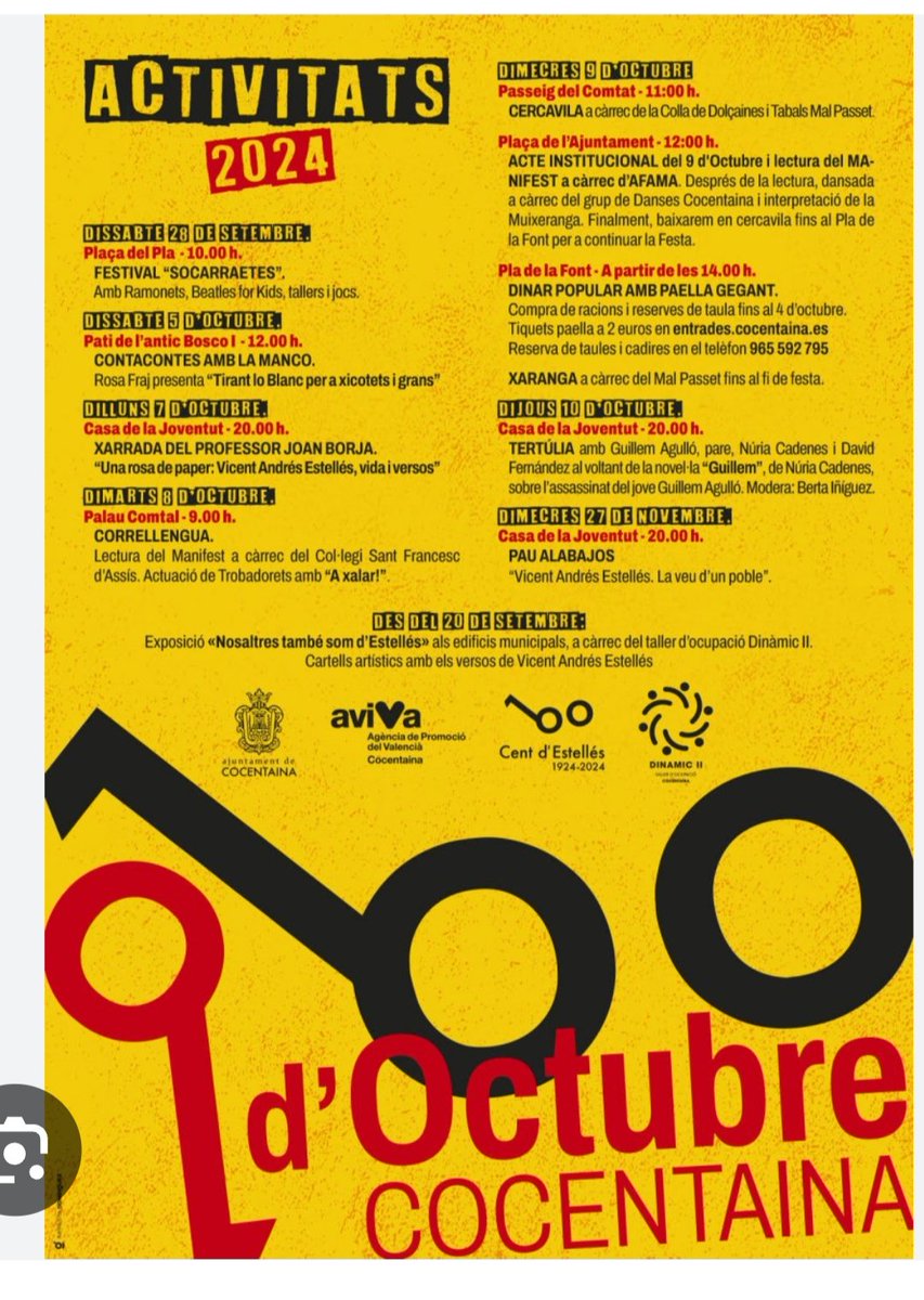 CompanyStas's tweet photo. #27nov24
8hN @PauAlabajos a Cocentaina/casa de la Juventut
9hN #MarcelCasellas i #MarinaLluch a BCN/bar delCat https://t.co/v1TWixL0No