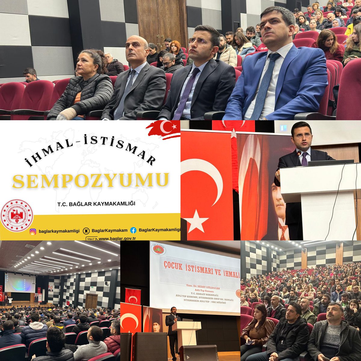 📢 İhmal İstismar Sempozyum’u Sayın Kaymakamımız İsmail Pendik’in açılış konuşması ile başladı.
🎙️Uzm.Dr.Sedat Güldoğan
🎙️Yılmaz Akyol
🎙️Mizgin Saygil Kan &amp; Cemil Akar
🎙️Pelin Aydeniz Bülbül

🗓️27 Kasım 2024
📍Kayapınar Halk Kütüphanesi
<a href="/dbakirvalilik/">T.C. Diyarbakır Valiliği</a>
<a href="/vali_zorluoglu/">Murat Zorluoğlu</a>