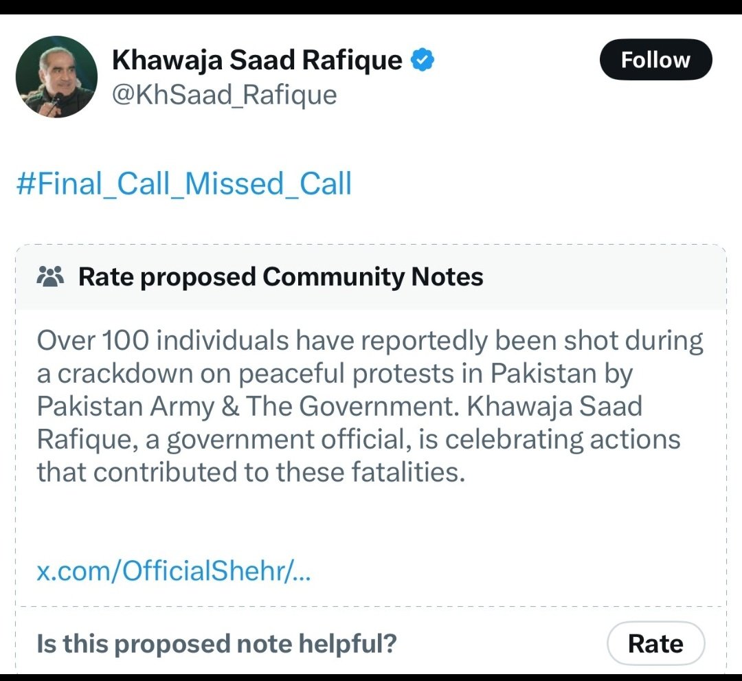 MalBokhari's tweet photo. This is a prominent politician from PMLN (ruling through stolen mandate). He is seen to be mocking the brutal killing of more than 100 protestors in #IslamabadMassacre.

The people of Pakistan should remember the role played by the leadership of PMLN and PPP in the bloodbath that took place yesterday.
