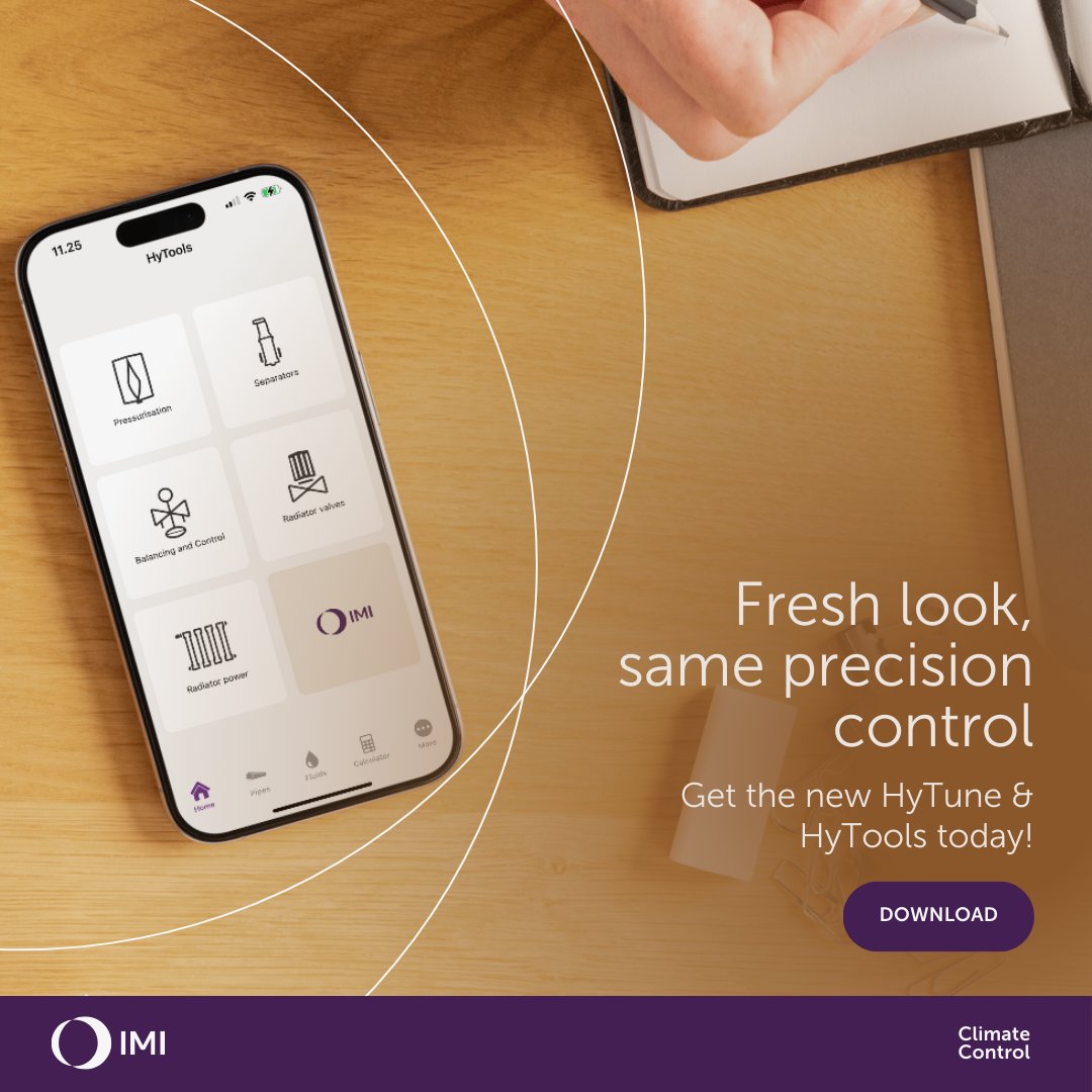 IMIClimate's tweet photo. Our rebranding journey continues with our apps: HyTune and HyTools, now have a sleek, new look! 🆕
Update or download them today.

Download HyTune: https://t.co/slOM6t1drh
Download HyTools: https://t.co/SrGywxQ4qu https://t.co/9YbWzhpKWh