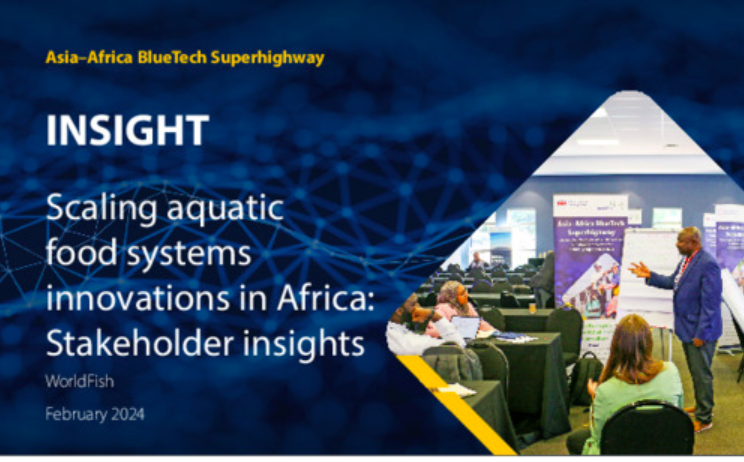 📣 This Insight brief captures the learnings from a World Café event hosted by WorldFish under its Asia–Africa BlueTech Superhighway project (AABS) at the 2024 Ocean Innovation Africa conference.

👉tinyurl.com/WFPub2411n

#AquaticFoods