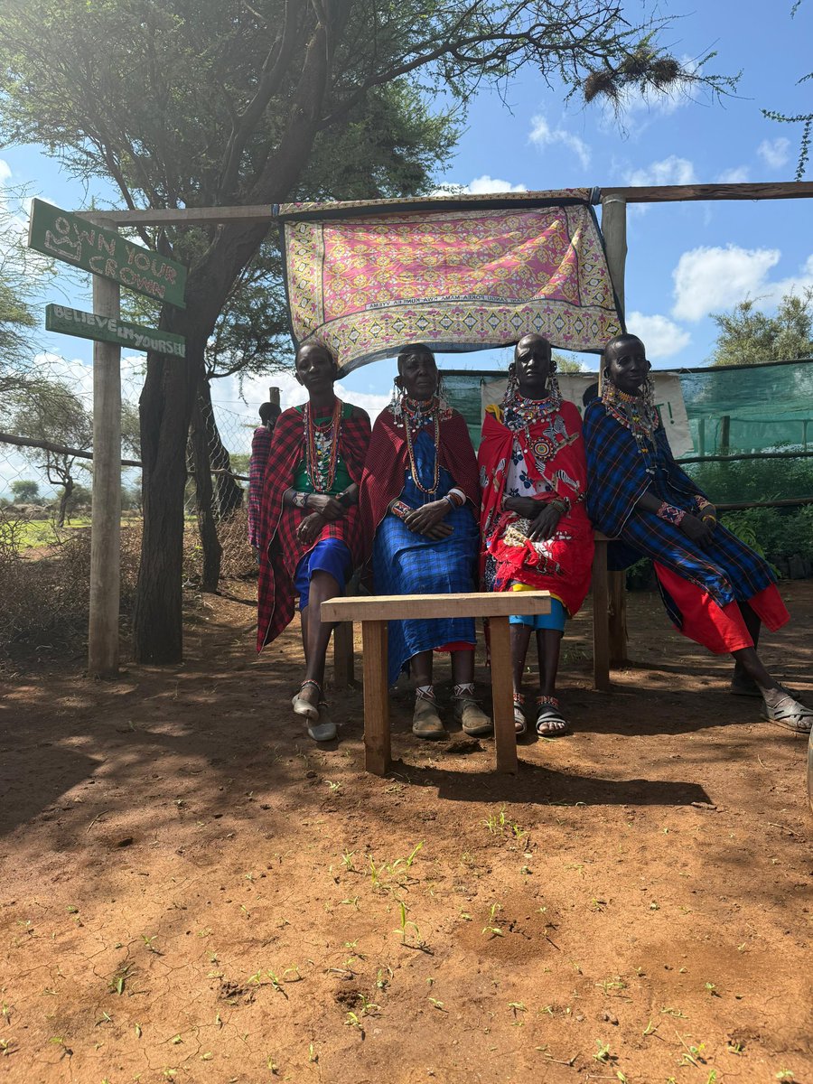 SUSOyouth's tweet photo. "Happening now: Setting up and preparing the donated tent and chairs in Amboseli, courtesy of Stand Up and Shout Out, to uplift the community. #DignityProjects #ImprovedLivelihoods" https://t.co/eeSXIzRDj9