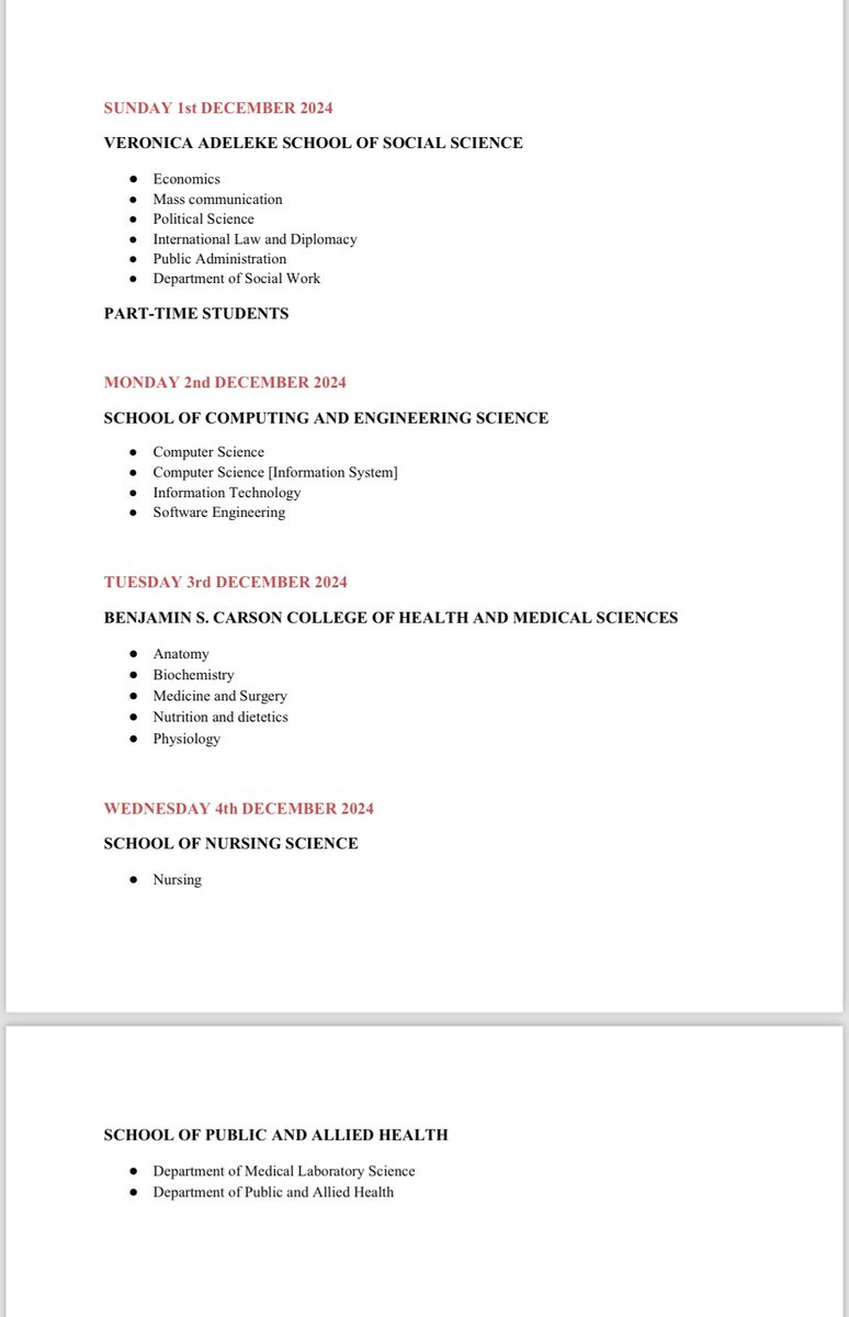 Notice to all <a href="/Babcock_Univ/">Babcock University, Ilishan-Remo, Nigeria</a> Graduating students 2025 regarding the capture of yearbook photos.